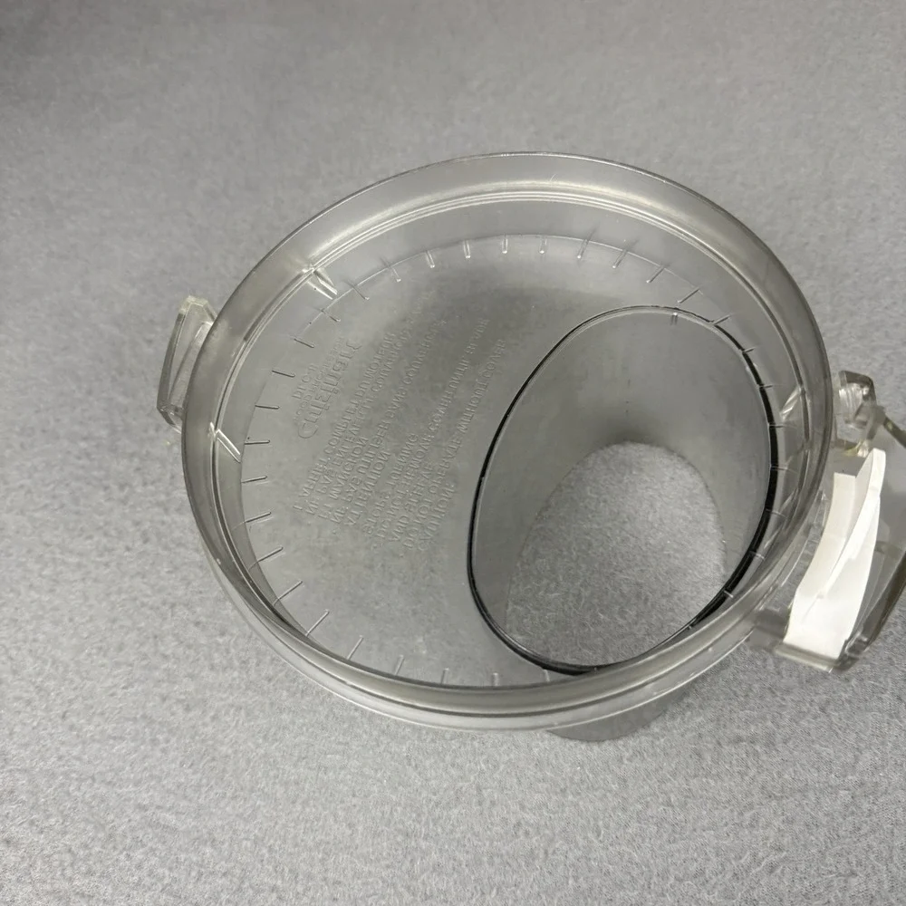 Cuisinart Deluxe 11 Food Processor Lid Only Replacement Part DLC-8 DLC-877BTX - Picture 4 of 4